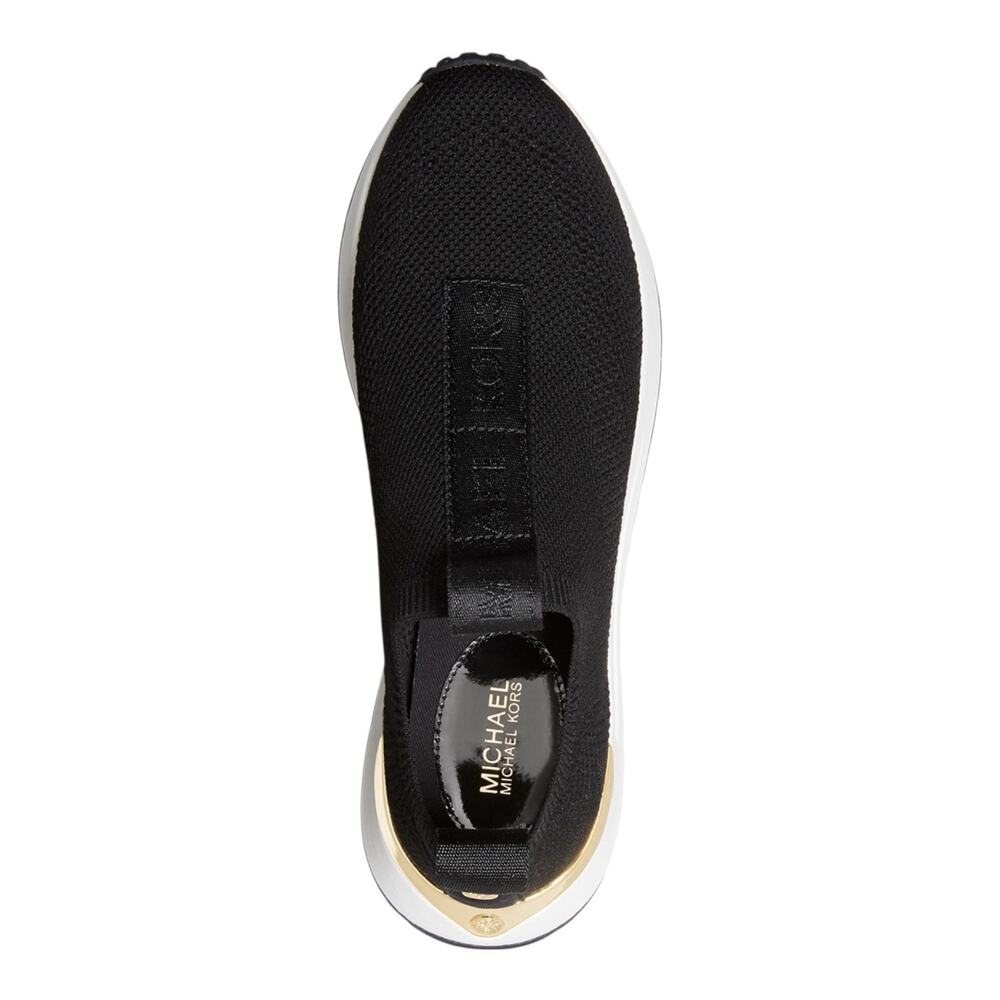 Michael Kors Women's Bodie Slip On Knit Sneakers Black Size 9 M - Picture 4 of 4
